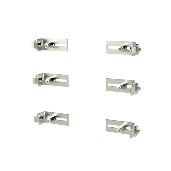 Panel Support, 12 in. H x 7 in. W x 2 in. L, Steel